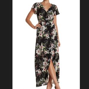 Floral Wrap Dress